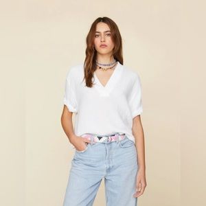 Xirena White Avery Top